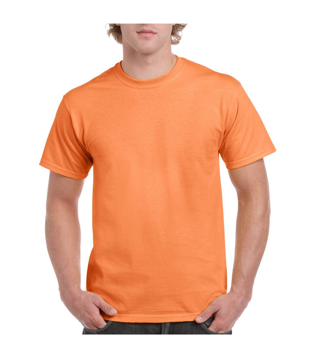 T-shirt Adulte Mandarine Gildan-1