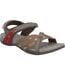 Sandales Savanna Femme Taupe Clair Olive Coucher De Soleil Corail Hi-Tec-1