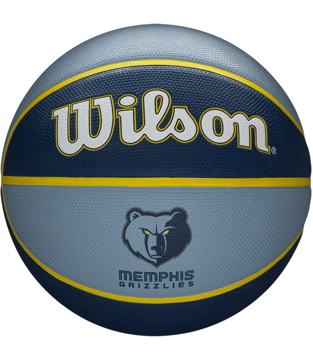 Ballon De Basket Motif/style Memphis Grizzlies Taille 7 Bleu Bleu Clair Wilson-2