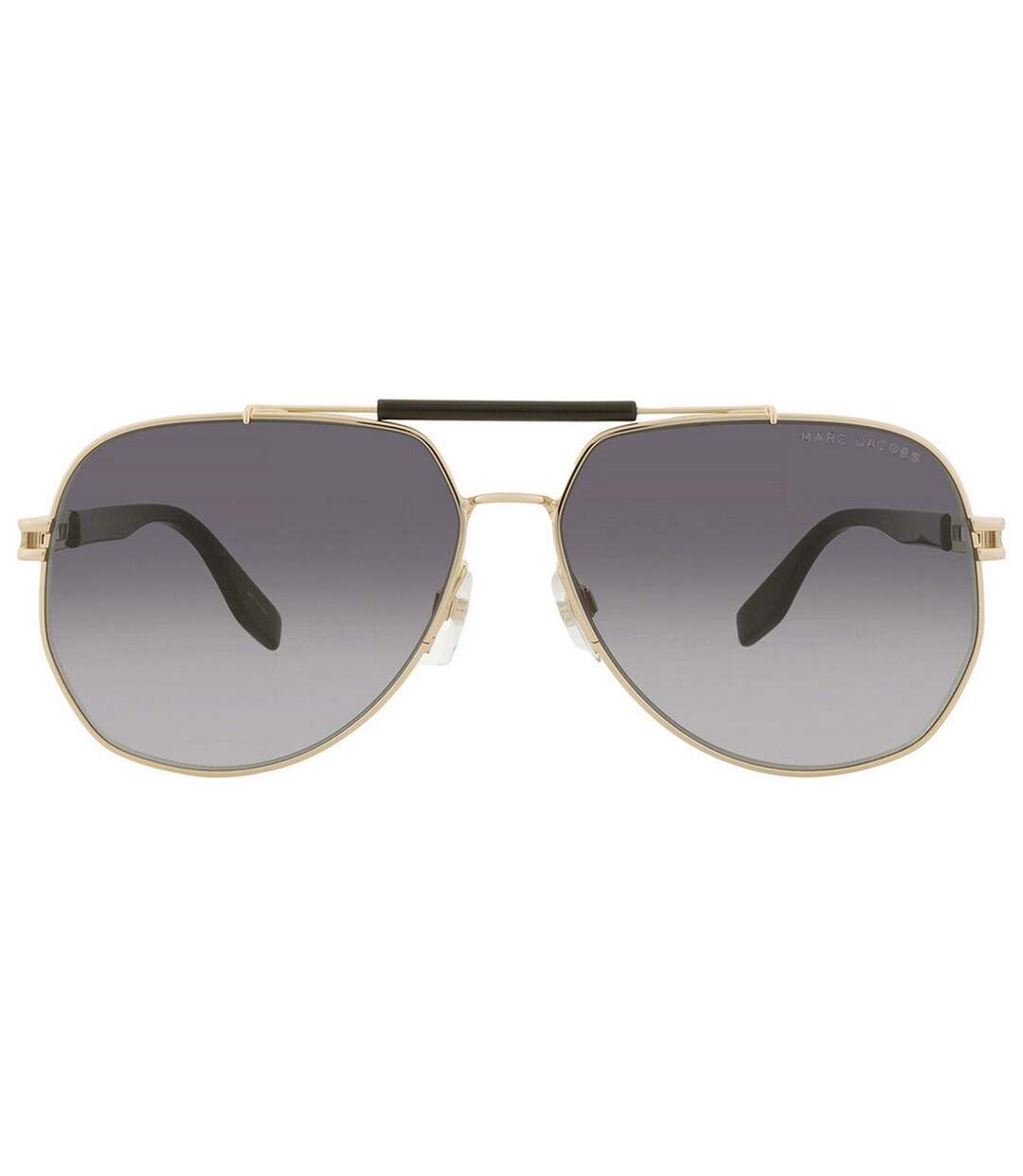 Lunettes De Soleil Motif/style Dégradé Homme Taille Unique Jaune Or Gris Foncé Marc Jacob-1
