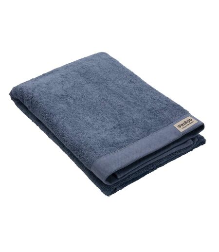 Sakura aware bath towel 140cm x 70cm blue Ukiyo