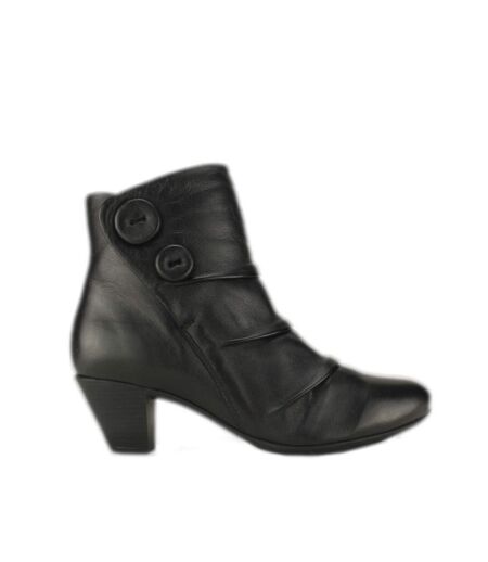 Cipriata Womens/Ladies Emma Button Ankle Boot (Black) - UTDF1508