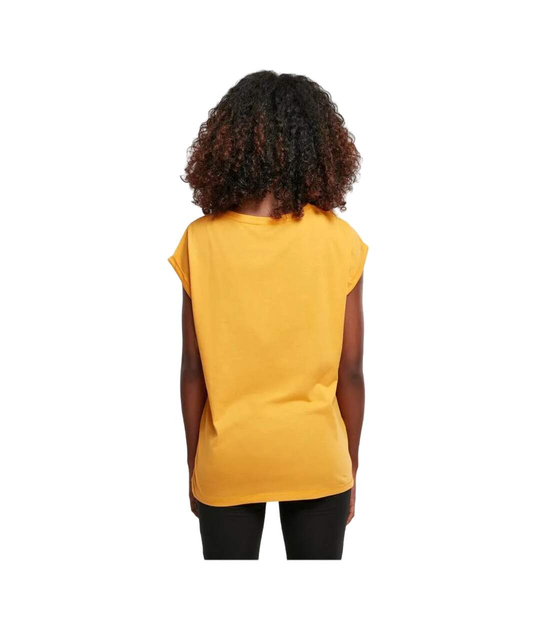 Womens/ladies Extended Shoulder T-shirt Magic Mango Urban Classics-2