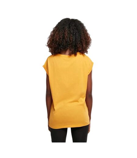 Womens/ladies Extended Shoulder T-shirt Magic Mango Urban Classics