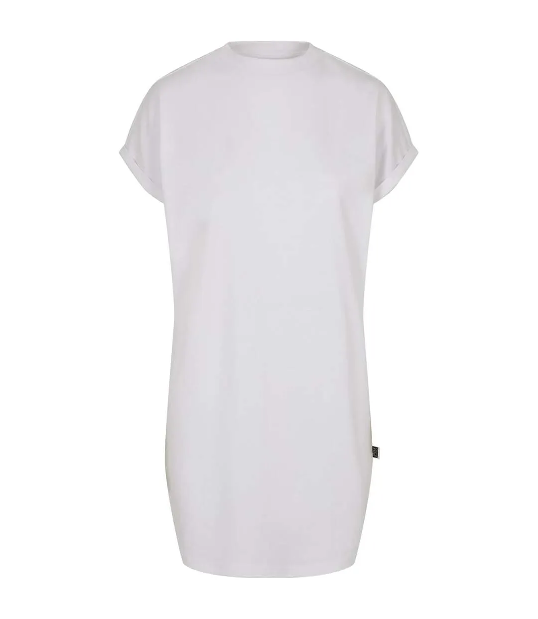 Robe T-shirt Motif/style Arc-en-ciel Femme Blanc Urban Classics-1