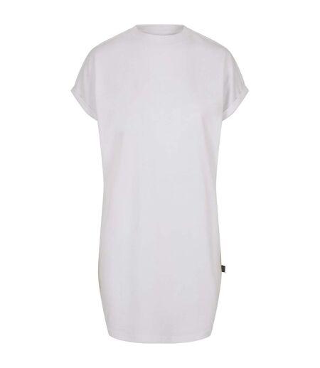 Robe T-shirt Motif/style Arc-en-ciel Femme Blanc Urban Classics