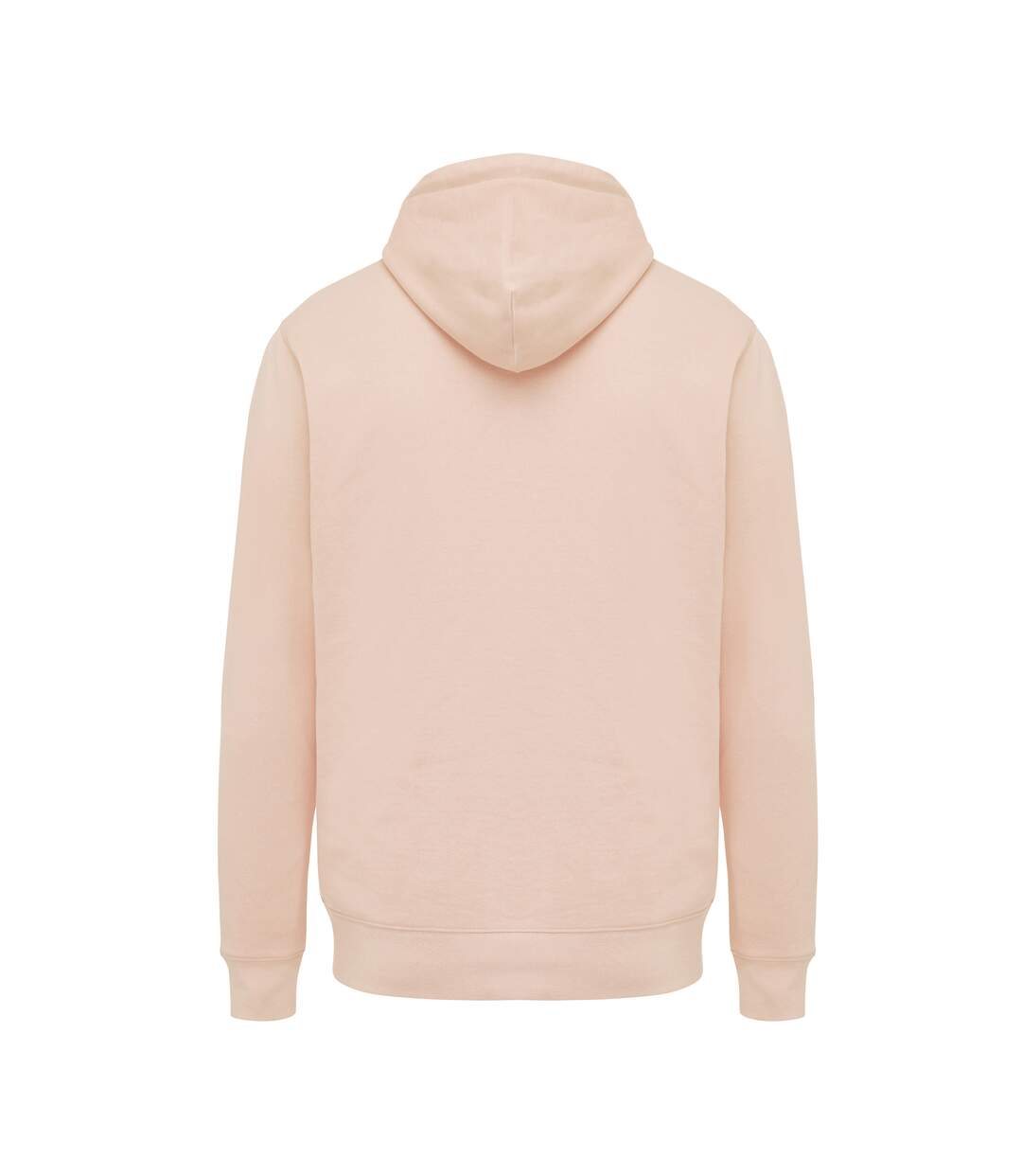 Unisex adult rila recycled cotton lightweight hoodie peach nectar Iqoniq-2