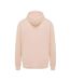Unisex adult rila recycled cotton lightweight hoodie peach nectar Iqoniq-2