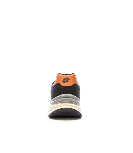 Baskets marine/blanches/orange homme lotto twenty6