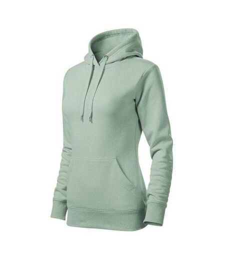 Sweat À Capuche Cape Femme Vert Malfini
