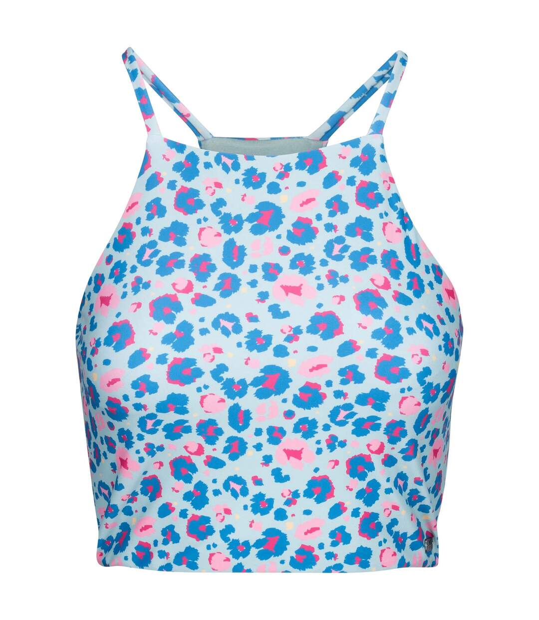 Haut De Bain Motif/style Imprimé Léopard Harlow Femme Sauge Claire Trespass-1