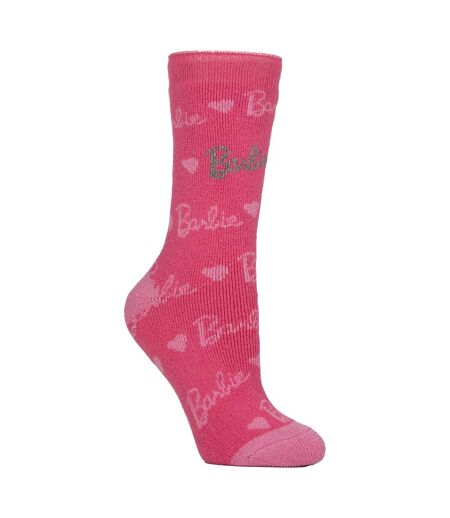 Ladies Thermal Barbie Patterned Socks for Winter