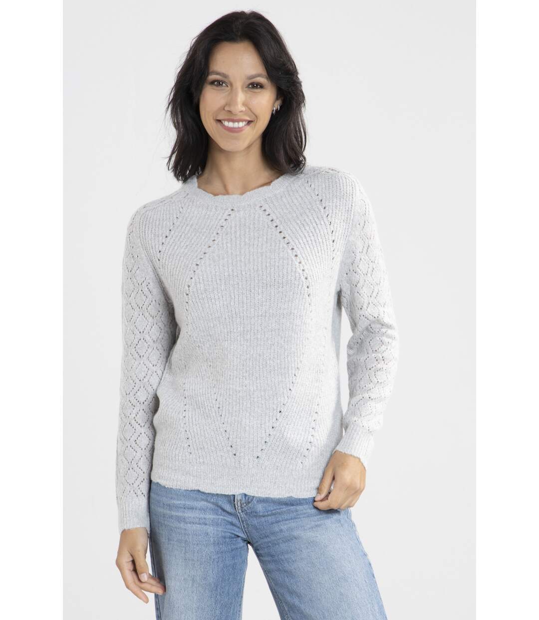 Pull Caligo Gris-1