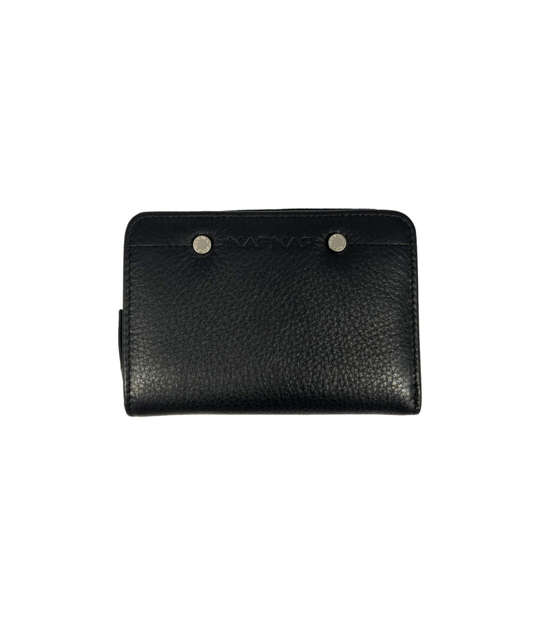 Naf Naf - Portefeuille compact en cuir Dahlia - noir - 8589-1