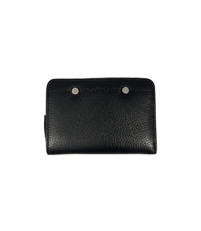 Naf Naf - Portefeuille compact en cuir Dahlia - noir - 8589