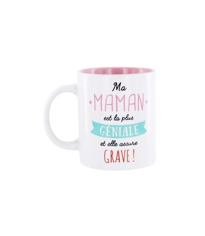 Mug Design Maman 12cm Blanc