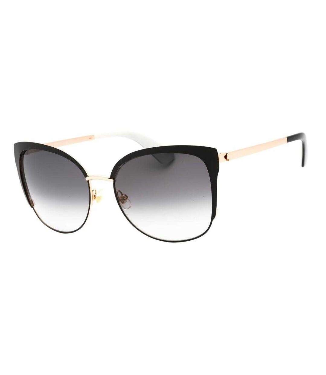 Womens/ladies Genice Gradient Sunglasses One Size Black Grey Kate Spade-1