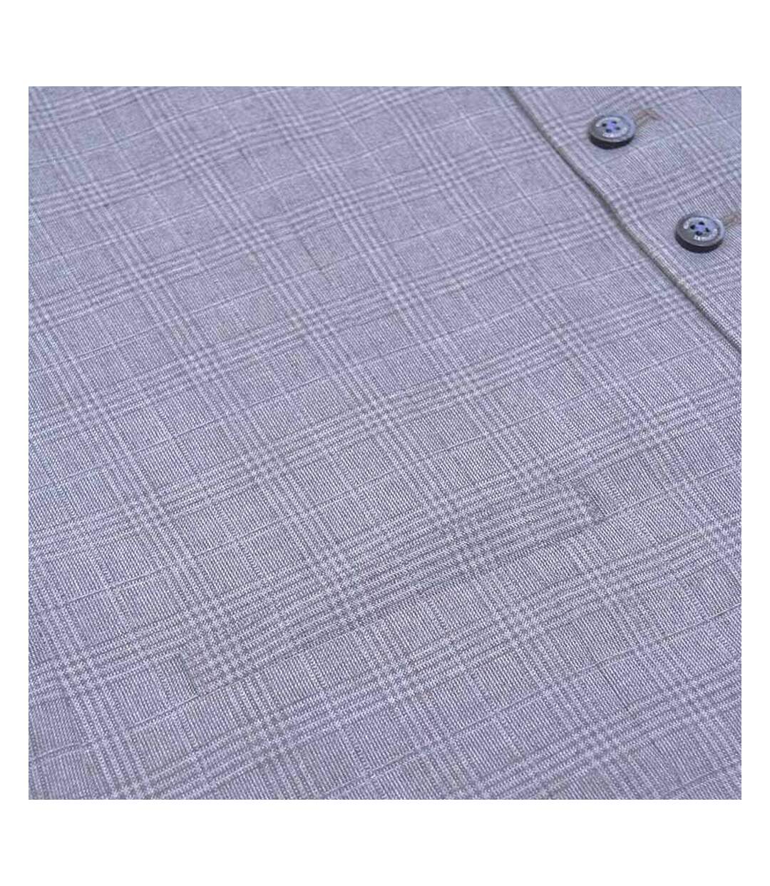 Gilet dawson homme gris Lambretta-3