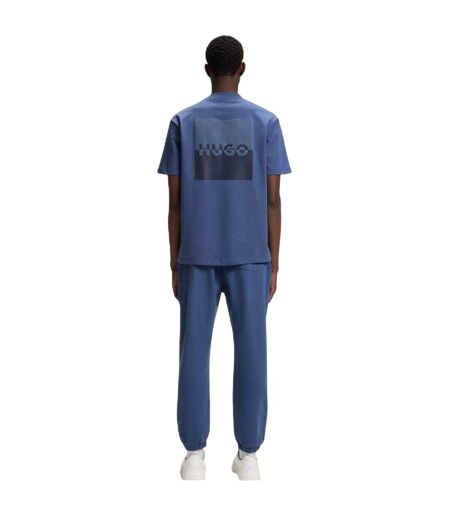 Mens Dusplitan Logo Joggers Medium Blue Hugo