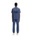 Mens Dusplitan Logo Joggers Medium Blue Hugo-3