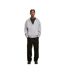 Veste À Capuche Homme Gris Chiné Build Your Brand-1