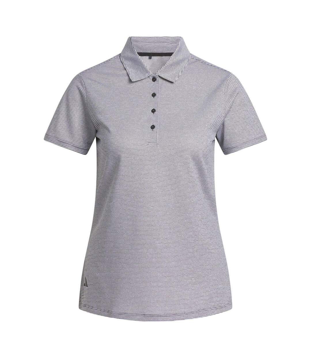 Polo Ottoman Femme Noir Gris Adidas-2