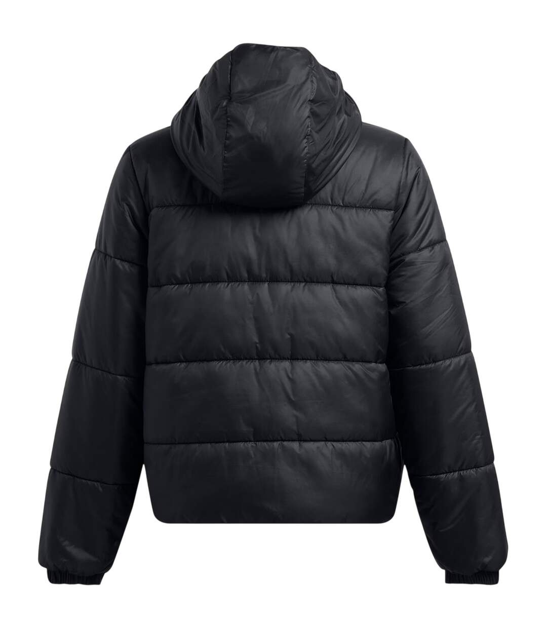Womens/ladies Quilted Lightweight Tailored Puffer Jacket Black Under Armour-3