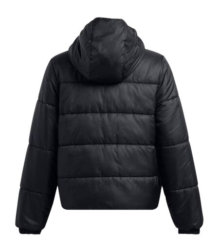 Womens/ladies Quilted Lightweight Tailored Puffer Jacket Black Under Armour