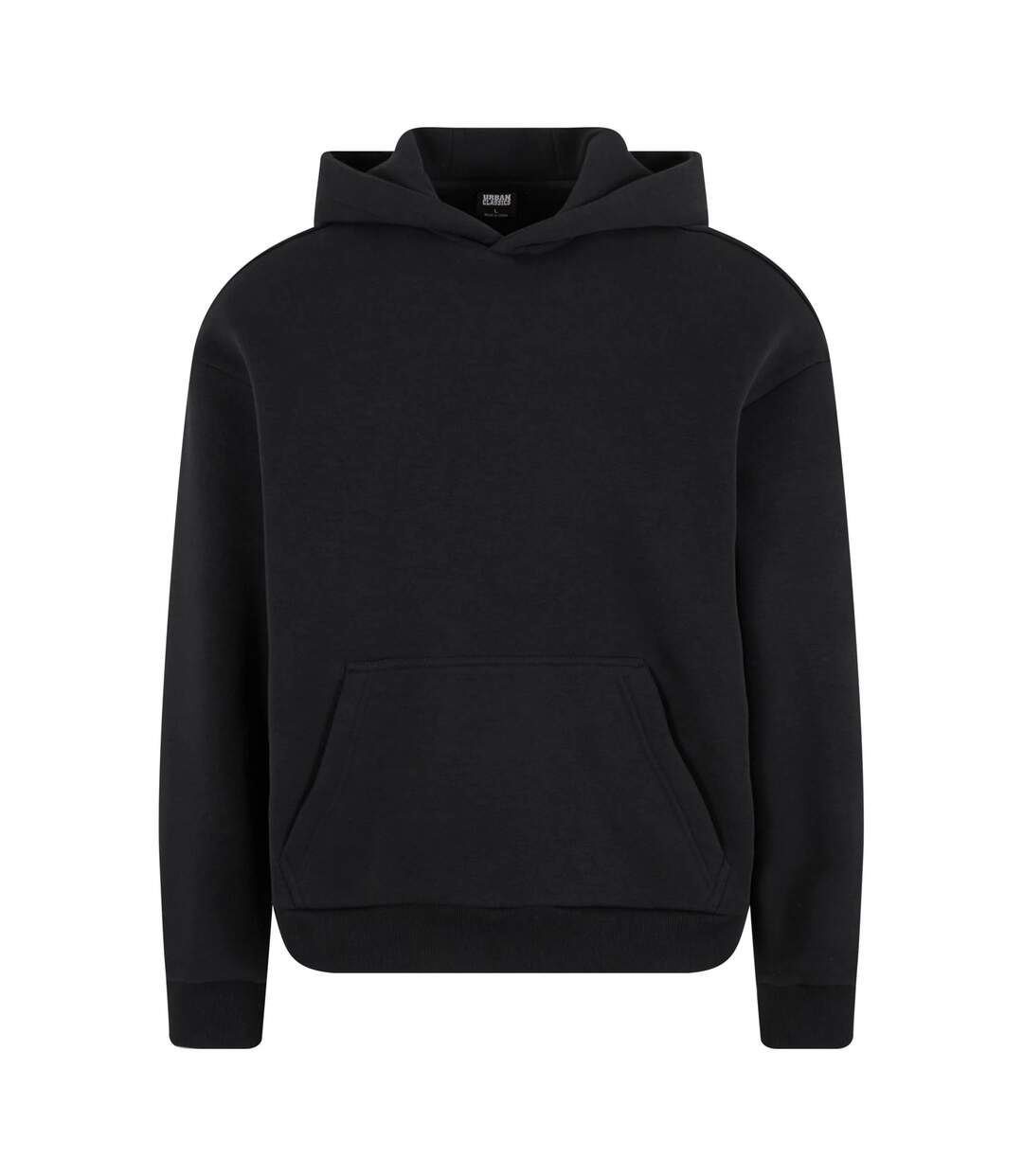 Sweat À Capuche Homme Noir Urban Classics-1