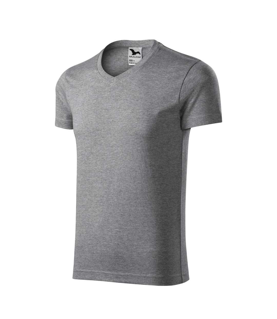 T-shirt Homme Gris Foncé Malfini-3