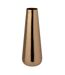 Vase Design en Métal Moses 40cm Rose Doré-1