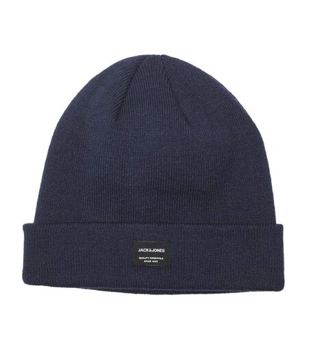 Bonnet marine homme jack & jones beanie1