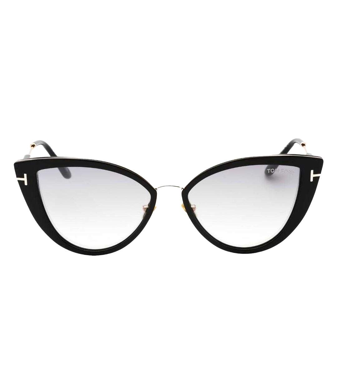 Lunettes De Soleil Motif/style Miroir Anjelica-02 Femme Taille Unique Noir Brillant Tom Ford-1