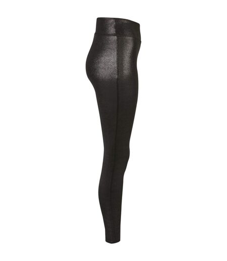 Legging Glamour Femme Noir Chiné Urban Classics