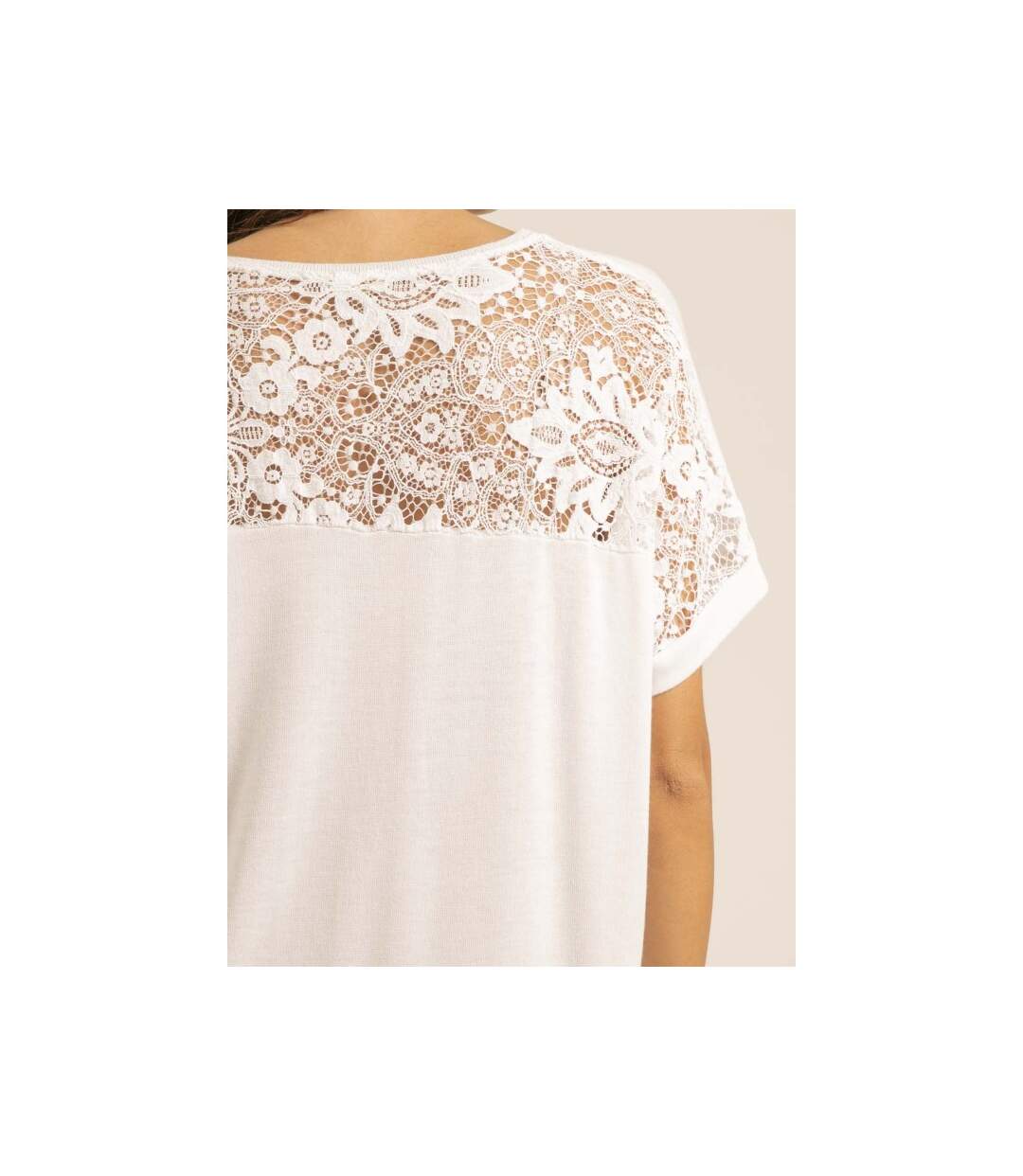 T-shirt dentelle FERASSIA - Dona X Lisa-3