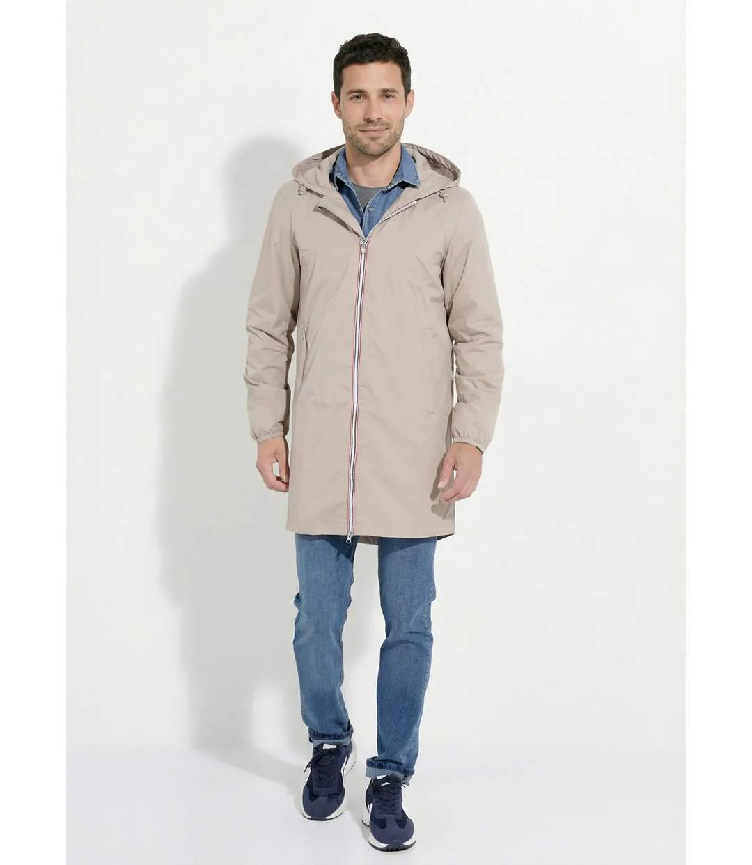 Parka longue déperlante tendance-3
