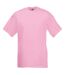 Fruit Of The Loom Mens Valueweight Short Sleeve T-Shirt (Light Pink) - UTBC330