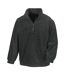 Unisex adult polartherm fleece top black Result-1