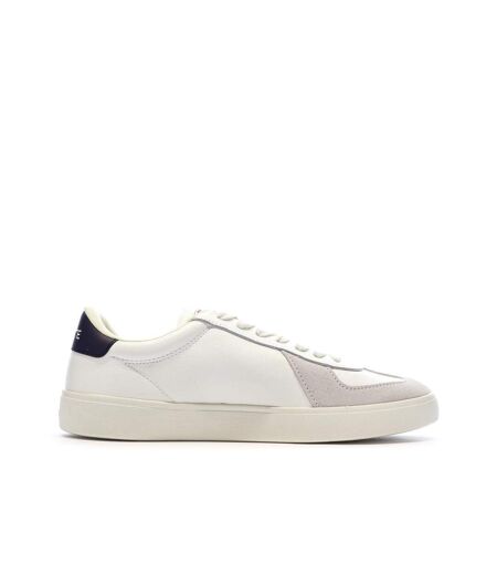 Baskets blanches/marine homme lacoste baseshot pro 225
