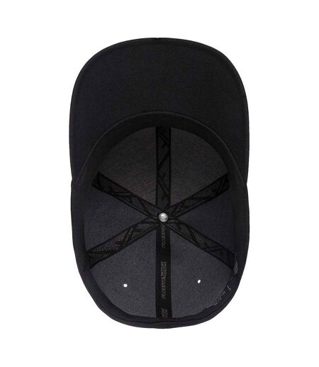 Yupoong Flexfit Unisex Delta Waterproof Cap (Pack of 2) (Black)