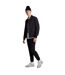 Mens Ribbed Waistband Sweatpants Black Lyle & Scott-4