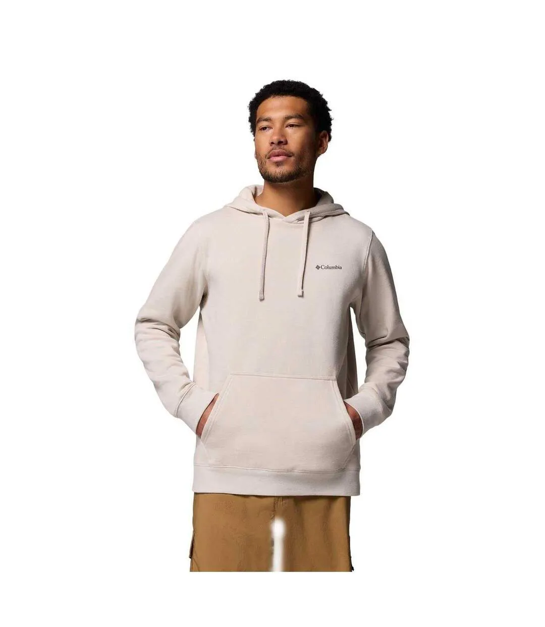 Sweat À Capuche Motif/style Imprimé Graphique Trek Homme Taupe Columbia-1