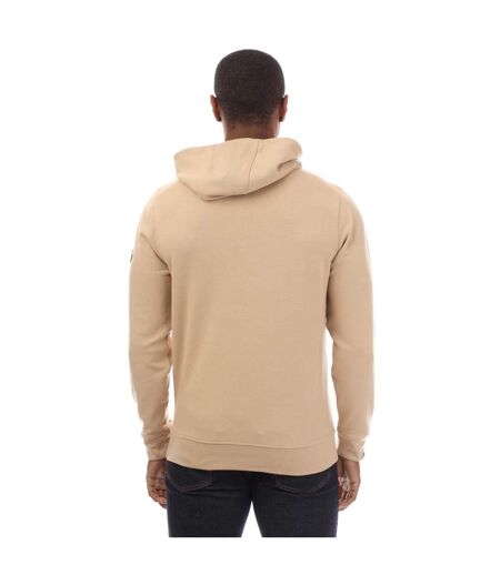 Sweat À Capuche Style Graphique Hannings Homme Beige Gris Duck And Cover