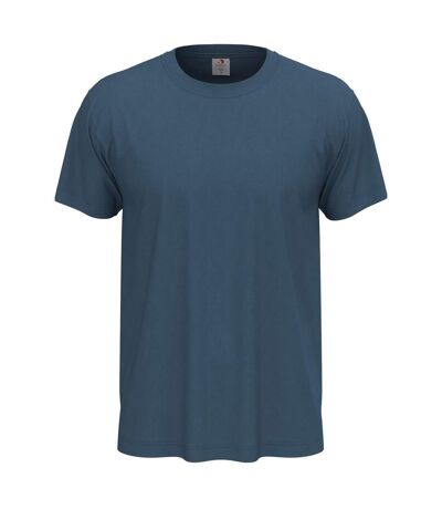 Unisex adults classic tee denim blue Stedman