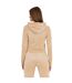 Veste À Capuche Motif/style Logo Classique Madison Femme Sable Juicy Couture-3