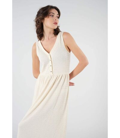 Robe midi unie ARIA