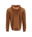 Veste À Capuche Motif/style Uni Adulte Marron Mascot-2