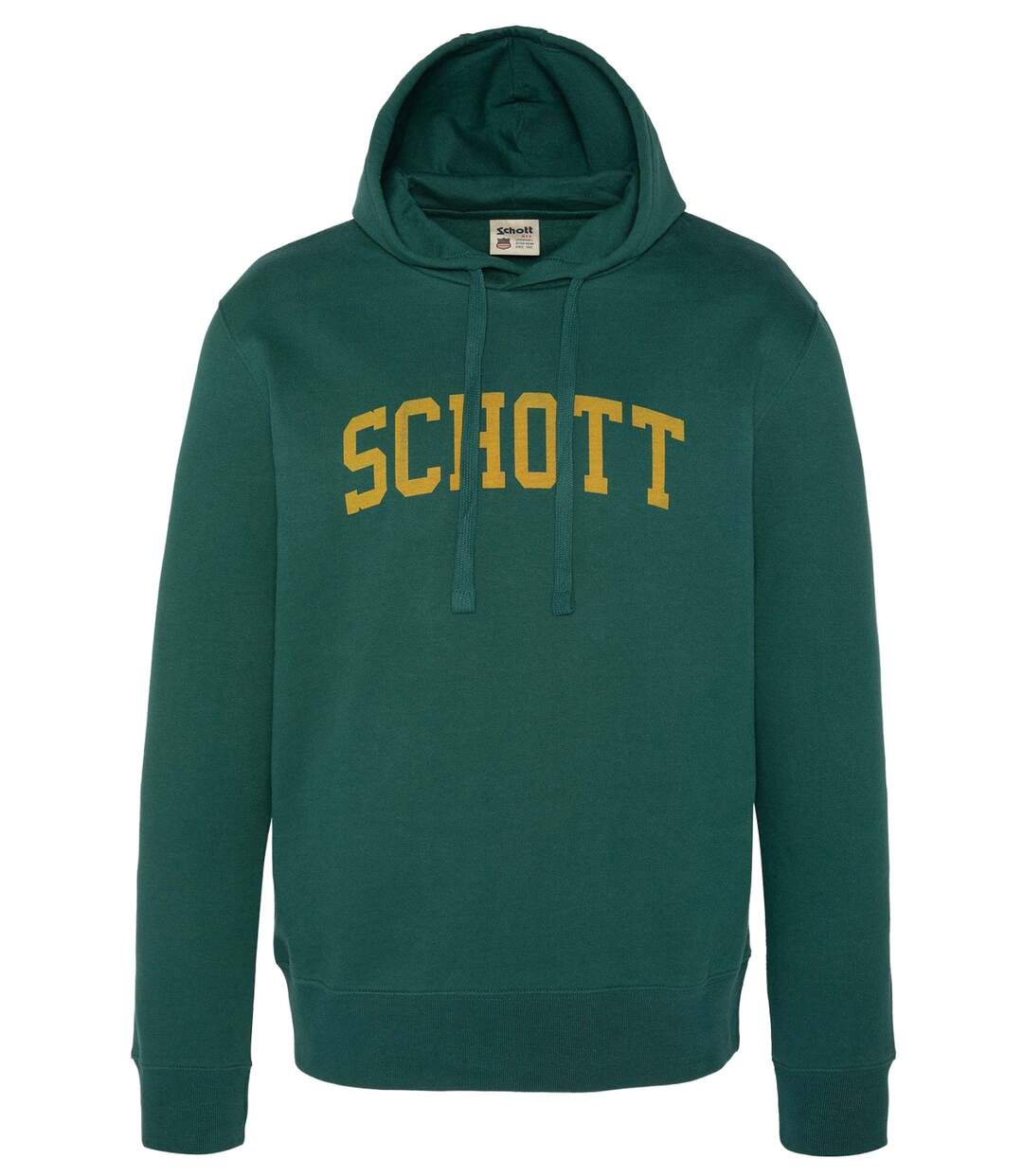 Sweat à capuche gros logo  -  Schott - Homme-1
