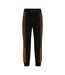 Mens Lamont Colour Block Slim Jogging Bottoms Green Boss-1