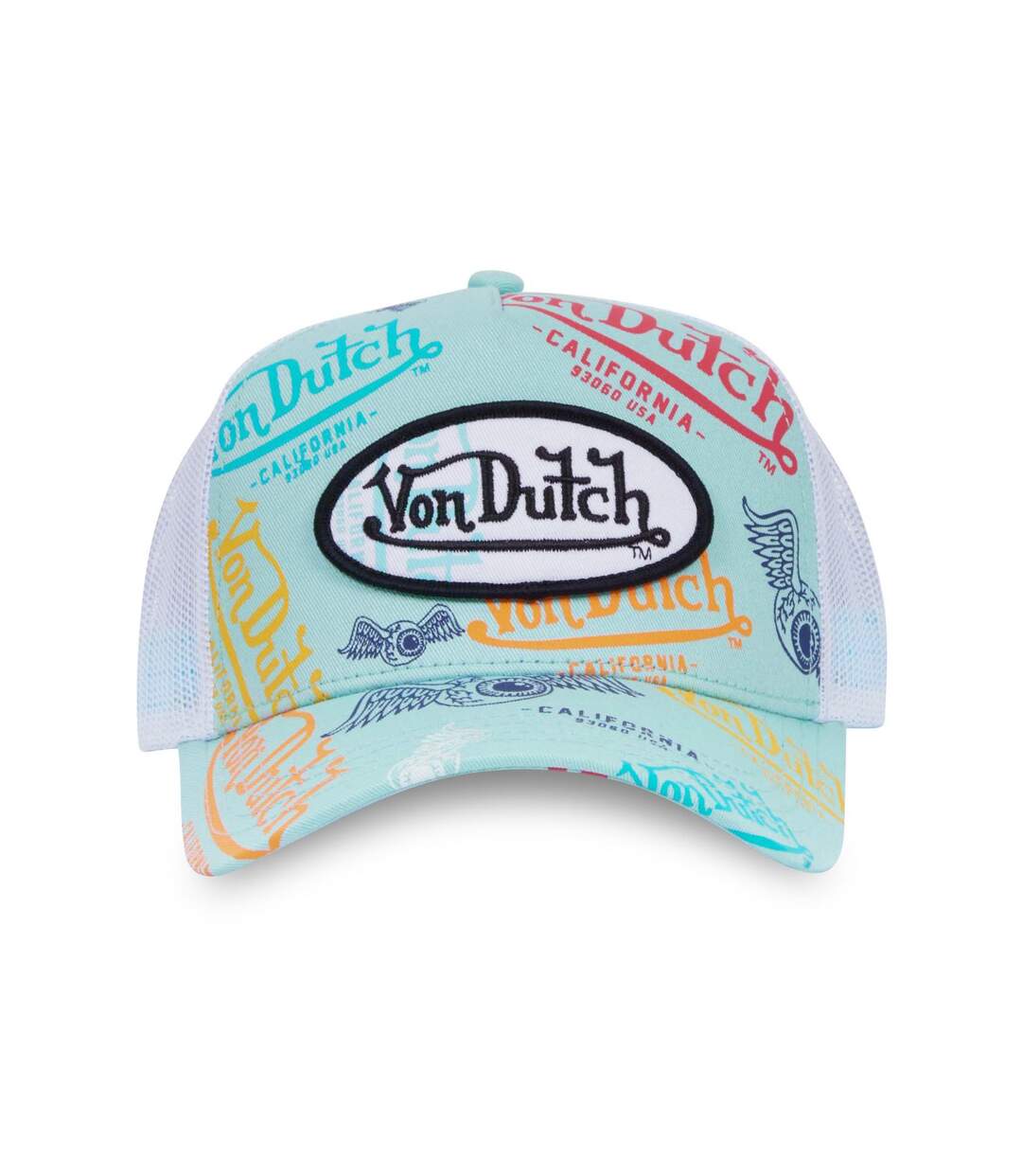 Casquette trucker fermeture snapback Von Dutch Vondutch-2